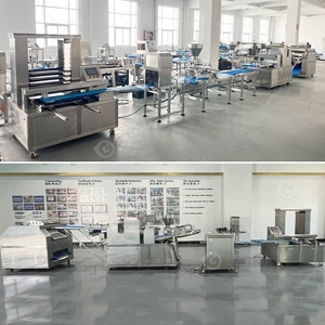 Línea de producción de Bollo de hamburguesa de croissant <span class=keywords><strong>congelado</strong></span> completamente automático pequeño comercio de máquina de hacer <span class=keywords><strong>pan</strong></span> de <span class=keywords><strong>baguette</strong></span> francés - Product Image 2