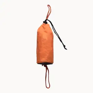 Kayak rescue line throw rope bag