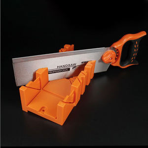 Juego de sierra <span class=keywords><strong>manual</strong></span> portátil para carpintería con hoja de corte de ángulo ajustable Sujeción de <span class=keywords><strong>caja</strong></span> de inglete precisa para corte de madera - Product Image 1