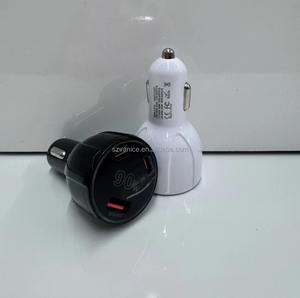 90w usb + <span class=keywords><strong>2</strong></span> प्रकार-सी फास्ट कार चार्जर <span class=keywords><strong>3</strong></span> पोर्ट qc3.0 सुपर फास्ट चार्जिंग 90w यूएसबी सी डी फास्ट चार्जिंग 90w यूएसबी सी डी फास्ट चार्जिंग - Product Image 5