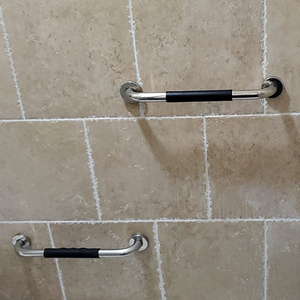 Barres d'appui murales pour baignoires et douches, barres d'appui antidérapantes de qualité supérieure pour la sécurité dans la salle de bain et barre de toilette pour personnes âgées - Product Image 2