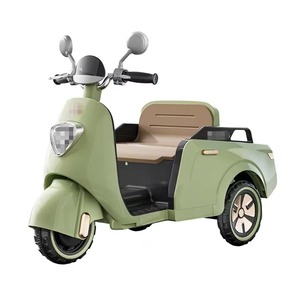 Mobil mainan Remote Control ganda elektrik isi ulang untuk anak laki-laki perempuan bayi sepeda motor roda tiga untuk usia sekitar <span class=keywords><strong>2</strong></span> sampai 5 tahun - Product Image 1