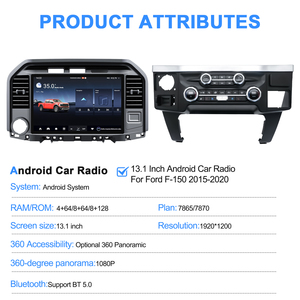 Navihua for Ford F150 2015-2020 <b>Car</b> Upgrade 13.1 inch Android <b>Car</b> Multimedia Carplay Stereo <b>Car</b> <b>DVD</b> <b>Player</b> Auto Radio GPS DSP - Product Image 6