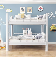 Lit superposé en métal pour enfants - Conception durable et écologique avec couleurs personnalisables pour chambre à coucher, école, hôtel