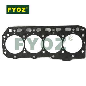 Gasket kepala silinder 4TNE86 untuk mesin Yanmar 4TNE86 Excavator <span class=keywords><strong>Loader</strong></span> <span class=keywords><strong>Skid</strong></span> <span class=keywords><strong>Loader</strong></span> Generator Diameter Piston 86mm 129704-01340 - Product Image 1
