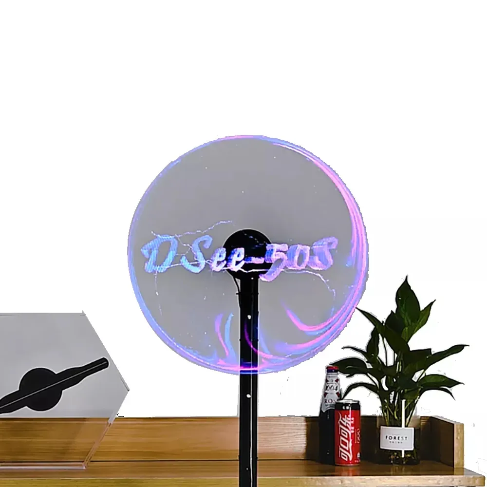 Dsee-50S led hologram projektör ile Wifi hologram ve içerik için tasarım hizmeti reklam alışveriş merkezi