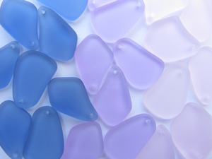 Lote de 20 piezas de cristal de playa de mar con Centro perforado verde <span class=keywords><strong>lima</strong></span> verde azulado turquesa Aqua <span class=keywords><strong>para</strong></span> joyería <span class=keywords><strong>para</strong></span> pulseras de moda - Product Image 5