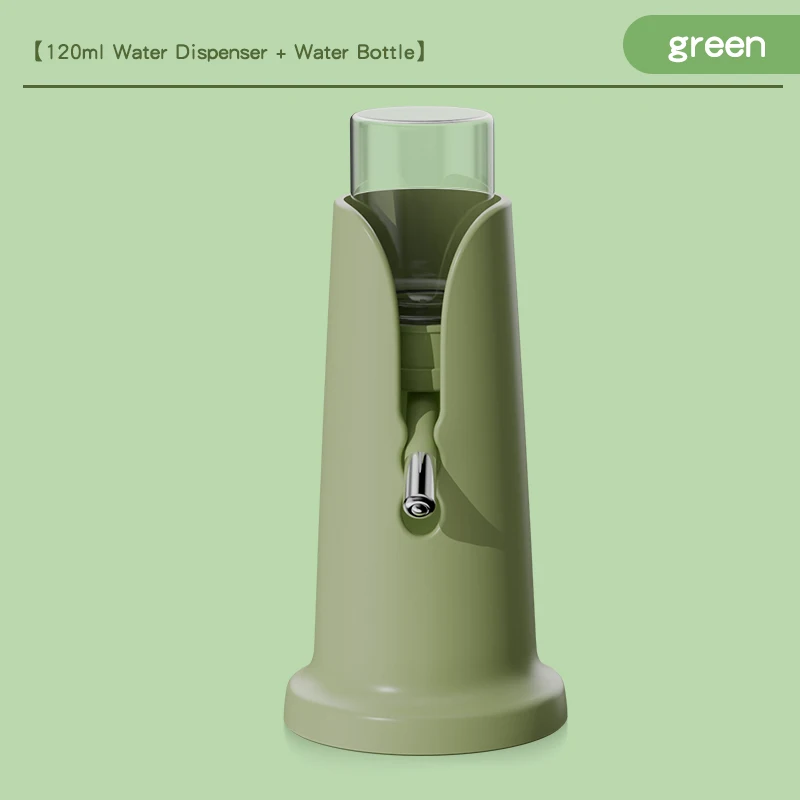 Green Water Bottle + 120ml Bottle