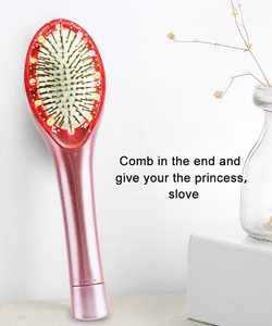 Accesorios de moda Estilismo Desenredante Cepillo de pelo eléctrico Grado de salón Acolchado Compacto Iónico Anti-Pérdida de cabello Sin enredos Salón - Product Image 2