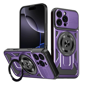 Custodia LeYi resistente e testata contro le cadute con anello di supporto, protezione ibrida 2 in 1 <span class=keywords><strong>per</strong></span> iPhone 15 16 17 Pro Max Air - Product Image 5