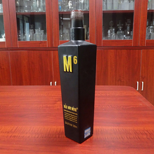 ขวดแก้วเหล้าบรั่นดีสีดำขนาด500มล. ฉลากสีทอง - Product Image 3