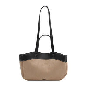 New shoulder <b>bag</b> launched, fashionable and simple portable bucket <b>bag</b> <b>with</b> <b>zipper</b> and large capacity <b>tote</b> <b>bag</b> - Product Image 6