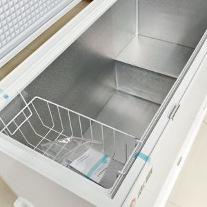 Congélateur horizontal à ouverture supérieure H 388L, congélateur à coffre à porte unique, congélateur commercial à refroidissement direct, grande capacité, réfrigérateur-congélateur - Product Image 6