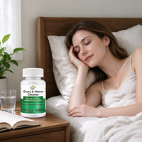 Capsules de Soutien Naturel pour la Santé des Ovaires et de l'Utérus, Formule Complète à Base de Plantes, Vente en Gros OEM Usine