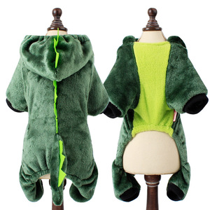 Clothing Ropa perros de winter personalized dinosaur green dog costumes suit for PUP - Product Image 1
