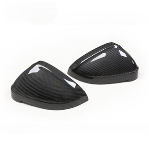 Cubierta de Espejo Retrovisor de Fibra de Carbono Seca Real de Alta Calidad, Apta para el Nuevo Audi <span class=keywords><strong>A4</strong></span> RS4 B9 A5 S5 RS5 - Product Image 4