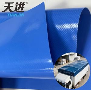 Bâche en PVC robuste 1000D de TianJin, tissu imperméable <span class=keywords><strong>enduit</strong></span> de PVC, rouleau de bâche pour couverture de camion - Product Image 1