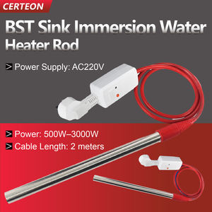 220V 500‑3000W 牧场用恒温定时浸入式加热棒 冬季防冻水加热设备 畜牧水加热器 - Product Image 2