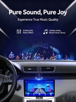 Autoradio Android pour Peugeot 107, navigation GPS, écran tactile, CarPlay sans fil, Bluetooth, autoradio stéréo