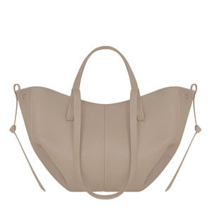 Polene Underarm Pleated Tote Bag Solid Color Fold Design Women's Leisure Travel Handbag Spring 2025 - Product Image 3