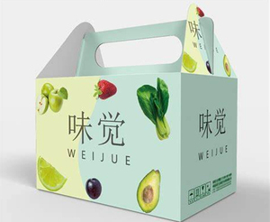 Hot Bán Mạnh Mẽ Thân Thiện Với Môi Hộp Giấy Cho Rau Và Trái Cây Giao Hàng Bao Bì Carton - Product Image 3