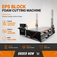 Machine de découpe de mousse à fil chaud CNC Rongchi pour blocs de mousse EPS XPS EPP EPE, pour la découpe en forme 3D