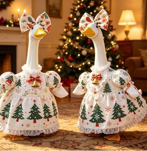 Nouvelle Décoration de Noël pour Porche - Costume de Grande Oie Blanche de 23 Pouces - Vente en Gros Fabricant - Product Image 2