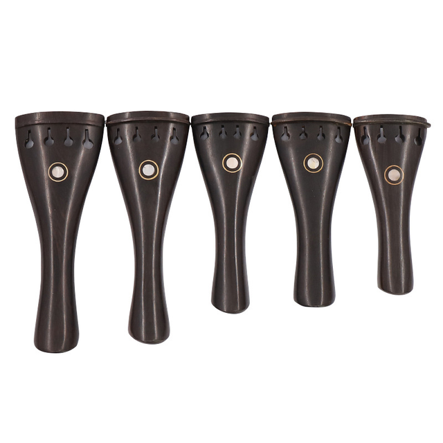 Ebony Violin String Boards with Tail Cord Accessories Wholesale of Violin Accessories and Stringed Instruments
