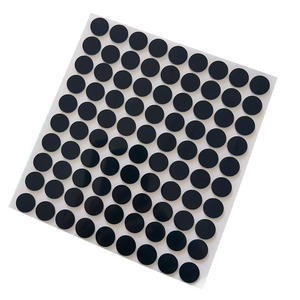 FQ FQ-F210 Pieds/Plaquettes en silicone auto-adhésifs noirs, entretoises antidérapantes, amortisseurs de vibrations, surface souple, découpe à la demande, OEM/ODM - Product Image 1