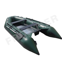 Nouveau bateau de sport aquatique robuste en PVC et aluminium pour la pêche et les activités nautiques en mer