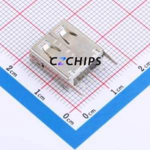 USB180-10-T1-W USB Connector Through hole Component (THT) Connector Type-A USB 2.0 Female Through Hole - Product Image 2