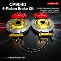 Kit d'étriers de frein haute performance 9040 à 6 pistons, disques de 355 mm, jantes 18 pouces pour Audi A3 S3 RS3 8V 8Y 2012-2025, TTS, Q3, A4, A5, A6