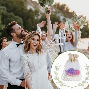 Bolsas de Organza para Regalos, Dulces y Joyería, Personalizadas con Logotipo, Impresión en Serigrafía y Estampado en Caliente, Resistentes y Duraderas, Venta al Por Mayor - Product Image 6