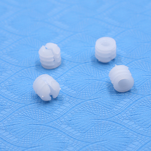 Raccords de connecteur de meubles M6 * 10mm Inserts de <span class=keywords><strong>goujon</strong></span> Panneau Joint de dilatation Écrous de connecteur Écrous pré-insérés en plastique pour chevilles - Product Image 2