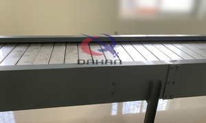 สายพานลำเลียงแบบแผ่นโซ่สแตนเลสที่ปรับแต่งได้ เหมาะสำหรับการขนส่งอาหาร - Product Image 4