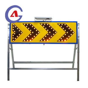 Paneles Solares LED con Flechas para Control de Tráfico, Señalización LED Portátil, Tablero de Flechas Direccional para Seguridad Vial - Product Image 3