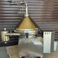 Séparateur de cellules somatiques de lait d'occasion, séparateur de jus de thé, séparateur de boisson, séparateur de crème de lait, centrifugeuse 1280 kg 11 kW