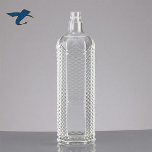 Offre Spéciale et Pas Cher <span class=keywords><strong>Prix</strong></span> 1000ml Clair Bouteille <span class=keywords><strong>de</strong></span> Verre <span class=keywords><strong>De</strong></span> Whisky Pour Le <span class=keywords><strong>Vin</strong></span> avec des couvercles en plastique - Product Image 1