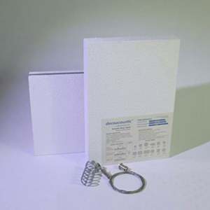 Pannello Fonoassorbente per Soffitto Ecologico per Auditorium Hotel in Fibra di Vetro Assorbimento Acustico per Call Center - Product Image 1