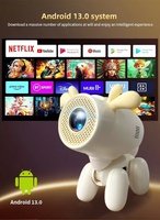 Projecteur JY320LI T950s 720P Android 13 Prix d'usine Mini projecteur Wifi BT Smart Home Projecteurs LED 4K