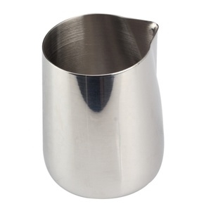 Vaso Espumador de Leche sin Asa, Jarra Espumadora de Leche de Acero Inoxidable de 350 ml/600 ml - Product Image 3