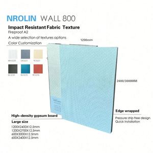 Panneaux muraux en plaque de plâtre non peinte à installation rapide, plaque de plâtre <span class=keywords><strong>CPL</strong></span> <span class=keywords><strong>1200</strong></span>*2400mm, mur en plâtre décoratif pour bureau - Product Image 3