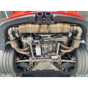 Tubo di Bypass per Silenziatore per <span class=keywords><strong>Porsche</strong></span> 997 <span class=keywords><strong>991</strong></span> <span class=keywords><strong>991</strong></span>.1 <span class=keywords><strong>991</strong></span>.2 GT3 GT3 RS, Tubi Laterali di Bypass in Acciaio Inossidabile - Product Image 6