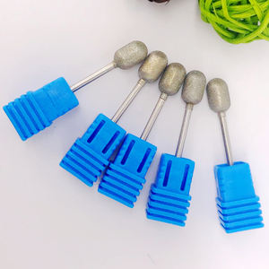 Big pear round edge cilindrico podologia pedicure footcare diamond rotary bur per rimozione della pelle morta - Product Image 6