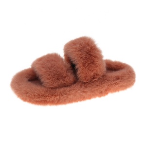 Pantuflas <span class=keywords><strong>de</strong></span> Felpa para <span class=keywords><strong>Mujer</strong></span>, Nuevas Pantuflas <span class=keywords><strong>de</strong></span> Piel para el Hogar, Pantuflas <span class=keywords><strong>de</strong></span> Pelo para <span class=keywords><strong>Mujer</strong></span> <span class=keywords><strong>2022</strong></span> - Product Image 3