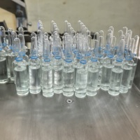 Ligne de production automatique d'ampoules 1/2/5/10ml Machine de remplissage d'ampoules pour bouteilles en verre liquide