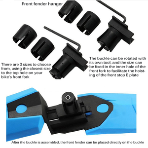 Superbsail ince çamurluklar bisiklet çamurluk karbon Fiber ön/arka MTB dağ kanatları çamurluk bisiklet aksesuarları - Product Image 5