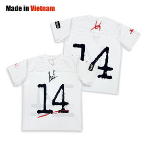 เสื้อฟุตบอลไซส์ใหญ่พิเศษ ระบายอากาศได้ดี ลายพิมพ์ดิจิทัล ออกแบบสำหรับทีม สไตล์สตรีท คลาสสิก ทรงโอเวอร์ไซส์ เสื้ออเมริกันฟุตบอล - Product Image 1