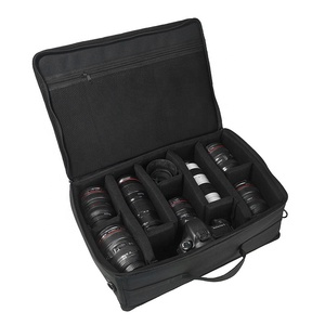 <span class=keywords><strong>Sac</strong></span> de transport grand format pour appareil photo reflex numérique de <span class=keywords><strong>photographe</strong></span>, <span class=keywords><strong>sac</strong></span> de photographie vidéo avec compartiments pour objectifs - Product Image 4