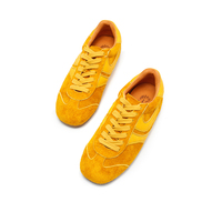 Baskets en cuir véritable souples et confortables pour femmes - Chaussures légères et respirantes à lacets pour l'été, le printemps et l'automne